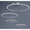 Et2 Saturn II LED 4-Light 35.5" Wide Matte Silver Pendant Light E22662-11MS - alternate 2